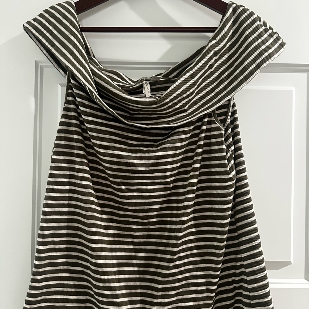 Striped Off-Shoulder Top